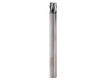 4-Fluted, Coated 0.248" Diameter, 0.0781" High Dovetail Cutter