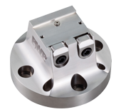 1.5" Dovetail Fixture, 2 Clamps, Stainless Steel, 3.0" Fixture Height, 3.800" Bolt Circle Diameter