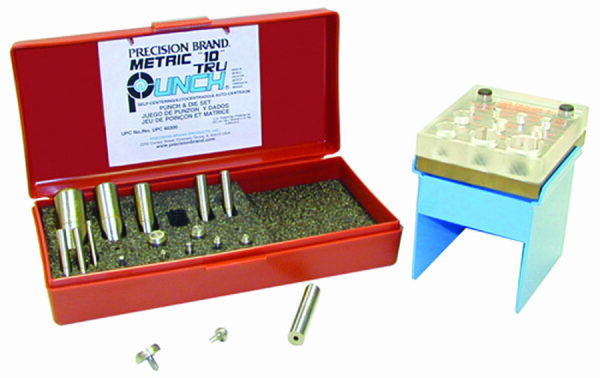 Metric 10 TruPunch Punch and Die Set with Stand