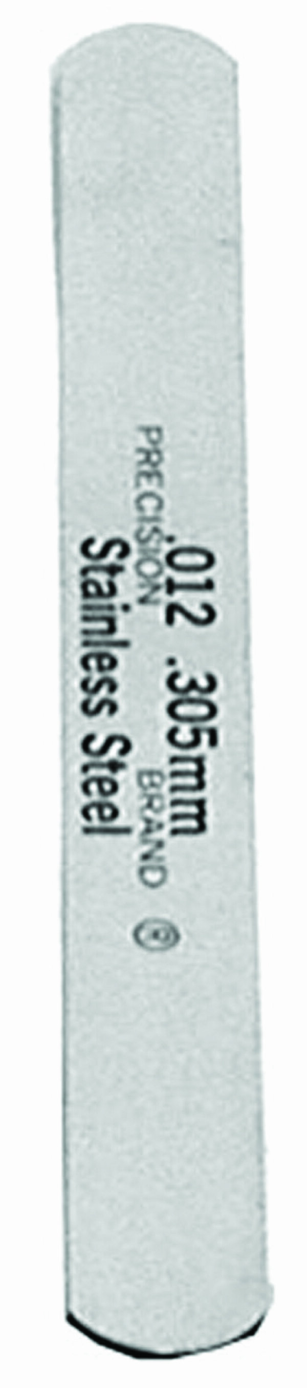 0.001" Stainless Steel Thickness Gage 1/2" x 5" Blades