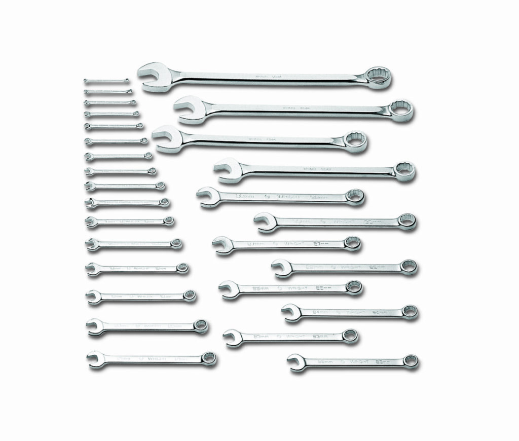 Combination Wrench WRIGHTGRIP® 2.0 28Piece Set 12Point Metric